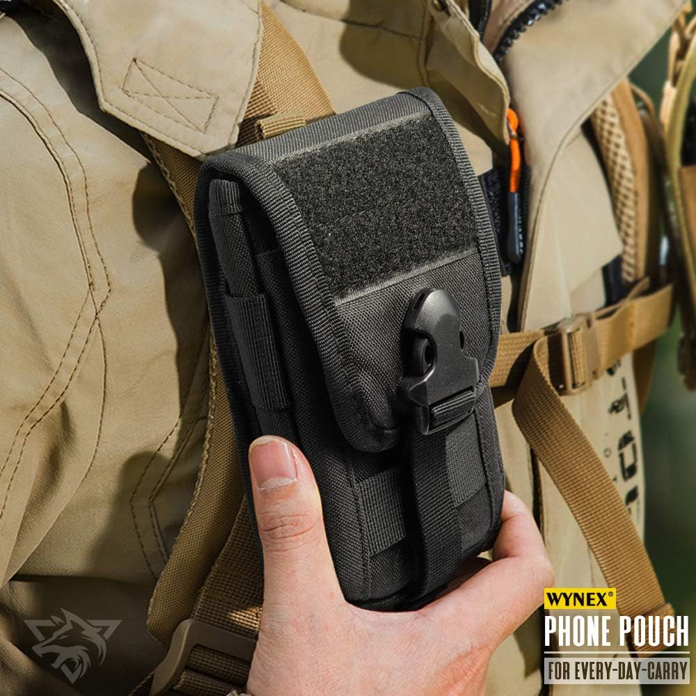 Tactical MOLLE Phone Pouch – EDC Belt Holster