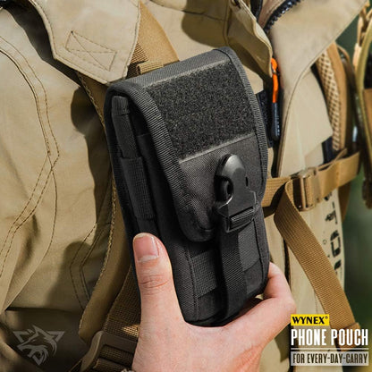 Tactical MOLLE Phone Pouch – EDC Belt Holster