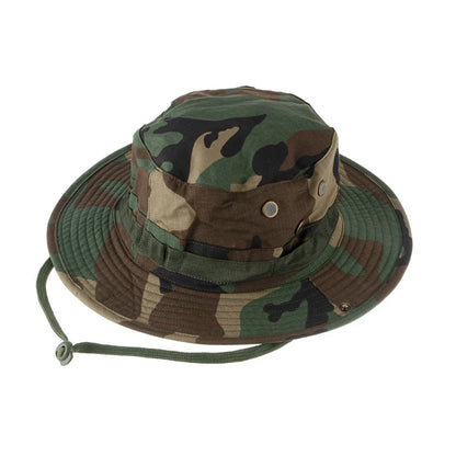 Camouflage Boonie Hat – Outdoor Sun‑Protective Bucket Cap