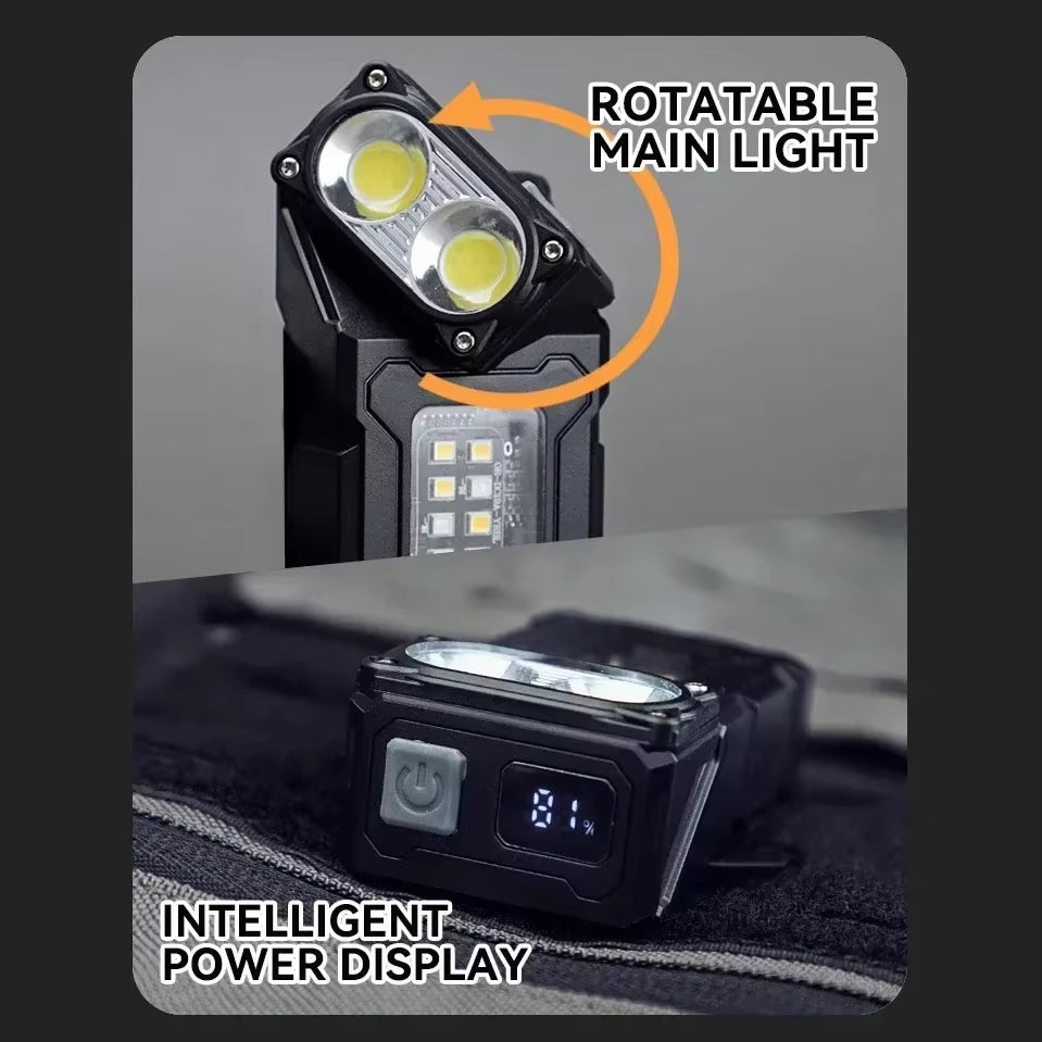 Portable LED Work Light – Adjustable Angle, Magnetic, USB Powered