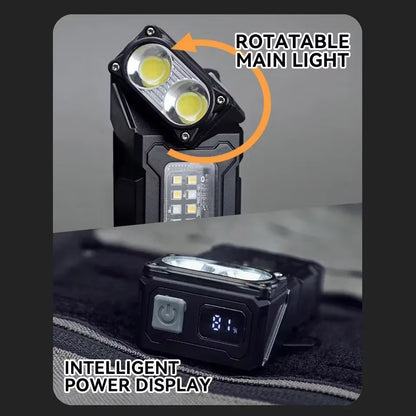 Portable LED Work Light – Adjustable Angle, Magnetic, USB Powered