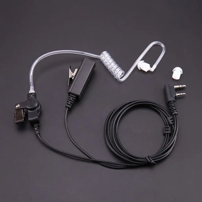 For Baofeng Kenwood UV-5R Radios Microphone Earphone Earbud Earpiece Headphone 2 Pin Covert Acoustic Tube Earpiece Headset Mic