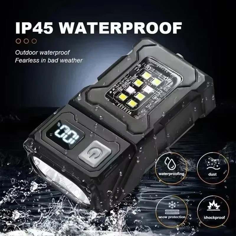 Portable LED Work Light – Adjustable Angle, Magnetic, USB Powered