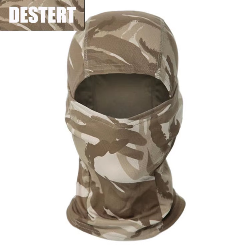 Multicam Tactical Balaclava – Full Face Camouflage Mask for Cycling, Hunting & Outdoor Use