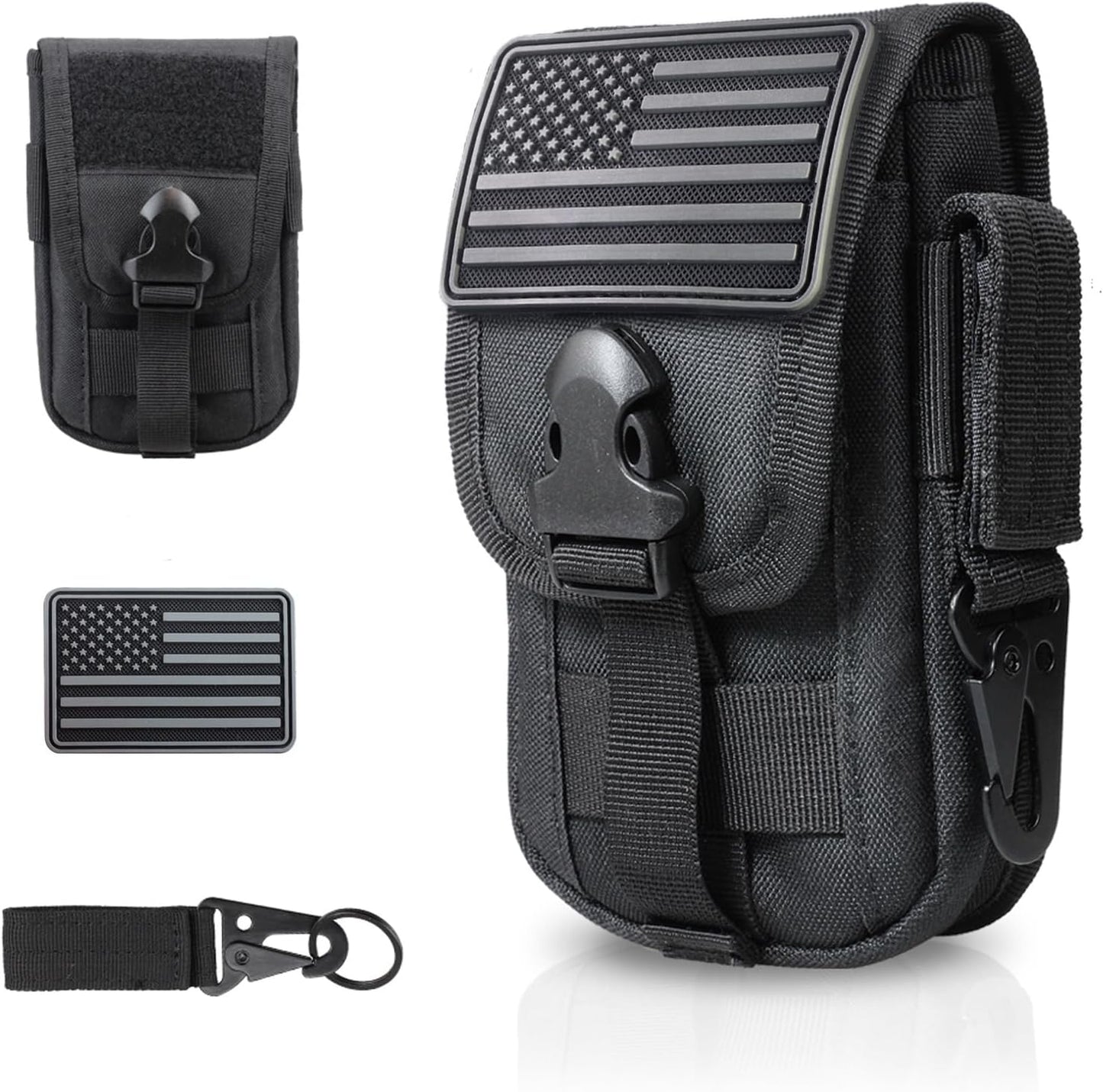 Tactical MOLLE Phone Pouch – EDC Belt Holster