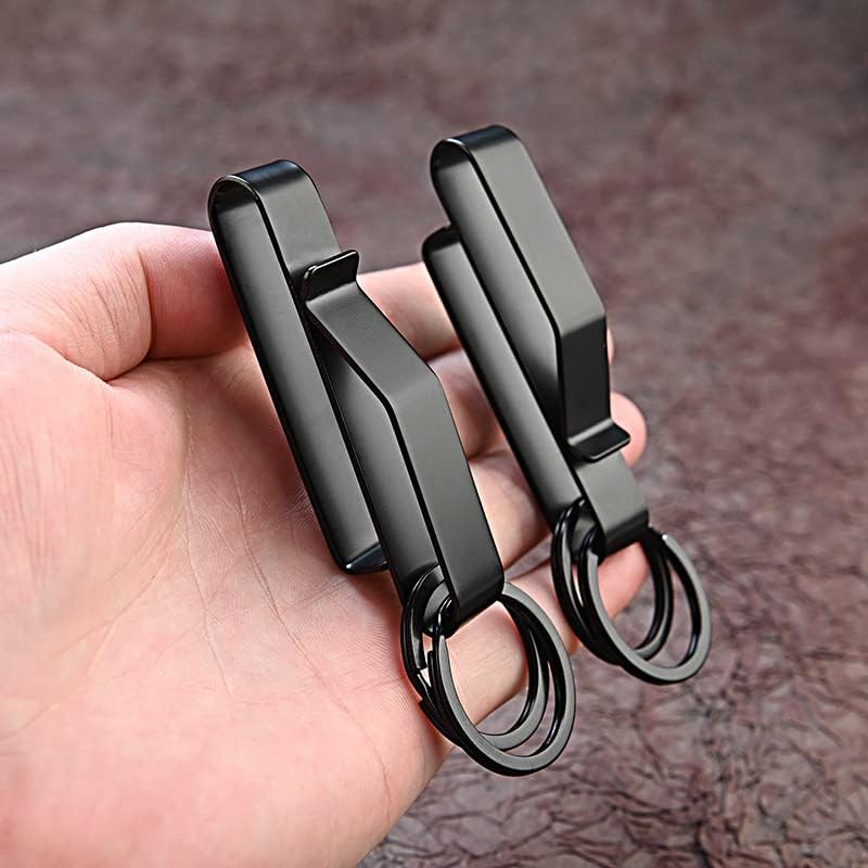 Tactical Duty Belt Key Holder (2‑Pack)