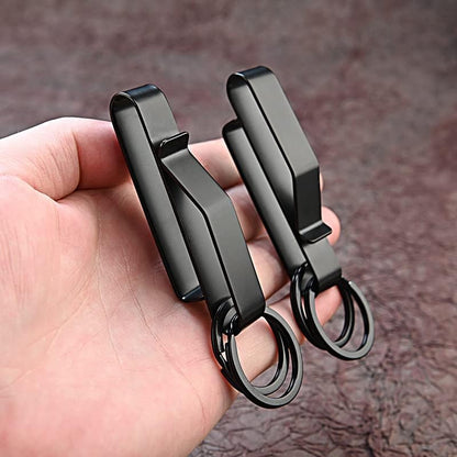 Tactical Duty Belt Key Holder (2‑Pack)