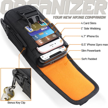 Tactical MOLLE Phone Pouch – EDC Belt Holster