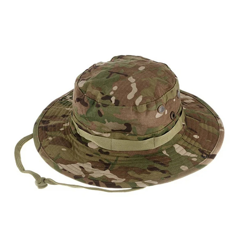 Camouflage Boonie Hat – Outdoor Sun‑Protective Bucket Cap