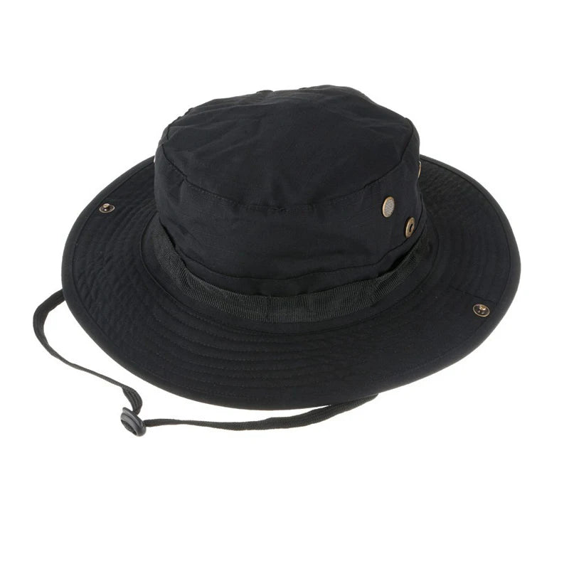 Camouflage Boonie Hat – Outdoor Sun‑Protective Bucket Cap
