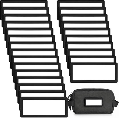 30‑Pack Tactical Writable ID Patches – Hook & Loop