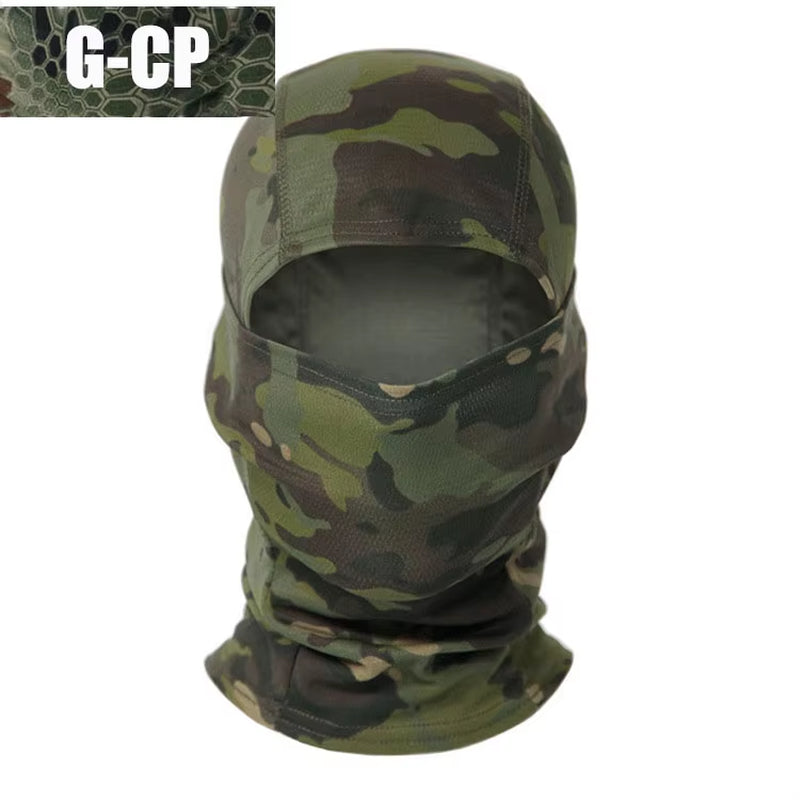 Multicam Tactical Balaclava – Full Face Camouflage Mask for Cycling, Hunting & Outdoor Use