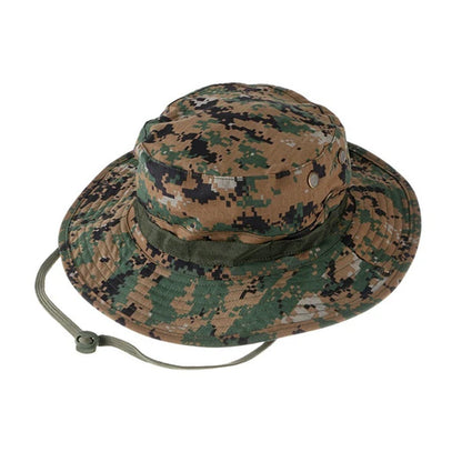 Camouflage Boonie Hat – Outdoor Sun‑Protective Bucket Cap