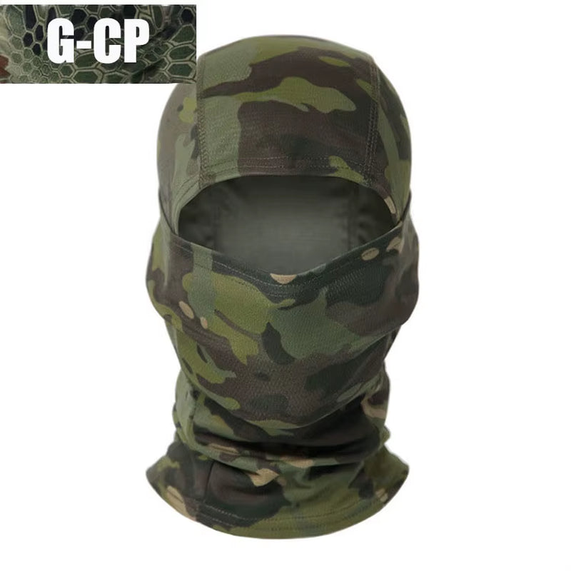 Multicam Tactical Balaclava – Full Face Camouflage Mask for Cycling, Hunting & Outdoor Use