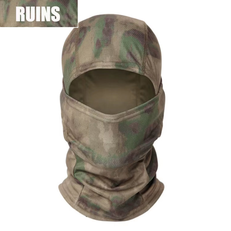 Multicam Tactical Balaclava – Full Face Camouflage Mask for Cycling, Hunting & Outdoor Use