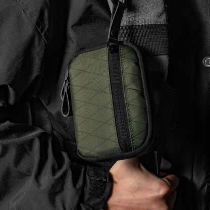 XPAC Waterproof Tactical Tool & Coin Pouch – EDC Organizer, RFID‑Safe Wallet, Outdoor Minimalist Gear Bag