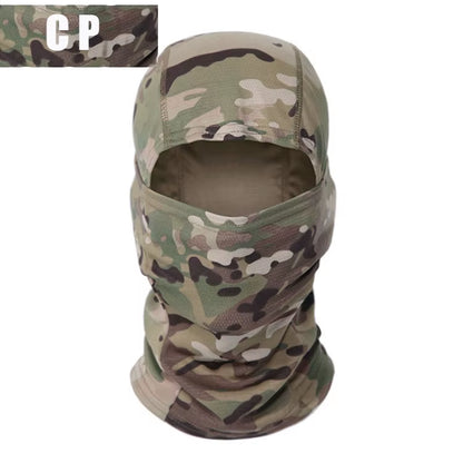 Multicam Tactical Balaclava – Full Face Camouflage Mask for Cycling, Hunting & Outdoor Use