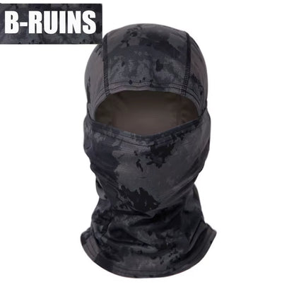 Multicam Tactical Balaclava – Full Face Camouflage Mask for Cycling, Hunting & Outdoor Use