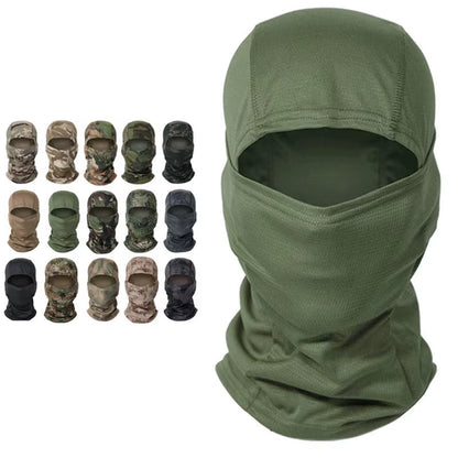 Multicam Tactical Balaclava – Full Face Camouflage Mask for Cycling, Hunting & Outdoor Use