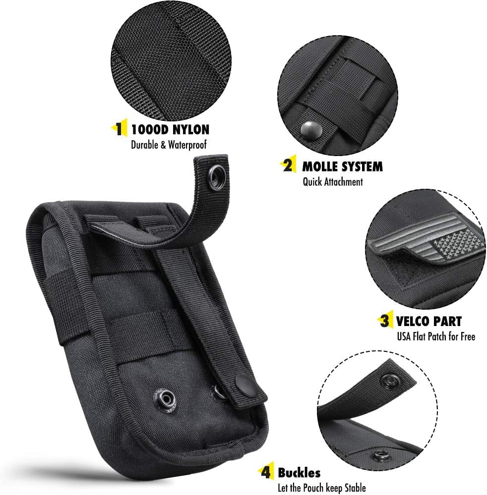Tactical MOLLE Phone Pouch – EDC Belt Holster
