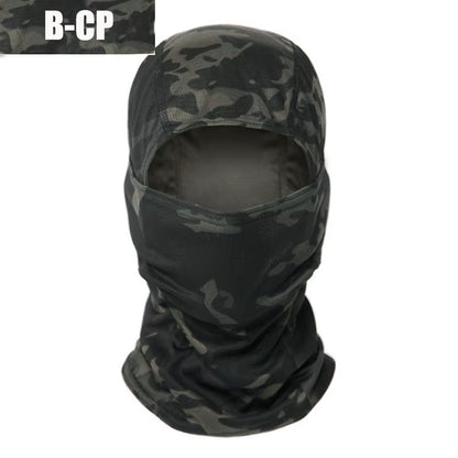 Multicam Tactical Balaclava – Full Face Camouflage Mask for Cycling, Hunting & Outdoor Use