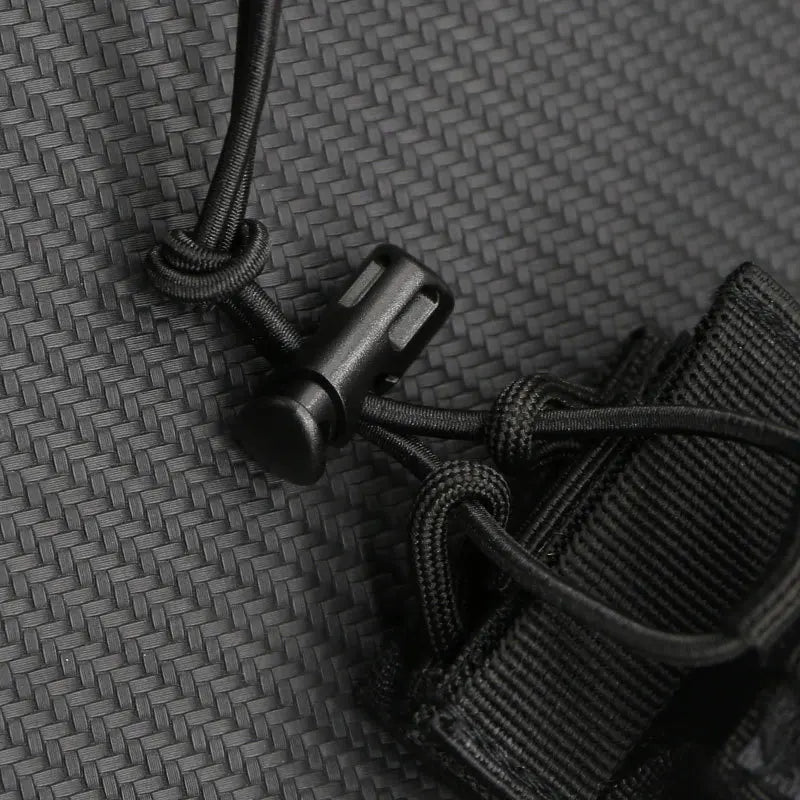 Nylon Tactical Walkie Talkie Holster Molle Pouch Radio Holder Shift Pocket for Outdoor Hunting Gear DYD03