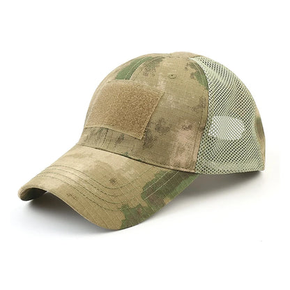 Mesh Breathable Baseball Cap – Summer Ventilated Hat with Patch‑Ready Front Panel