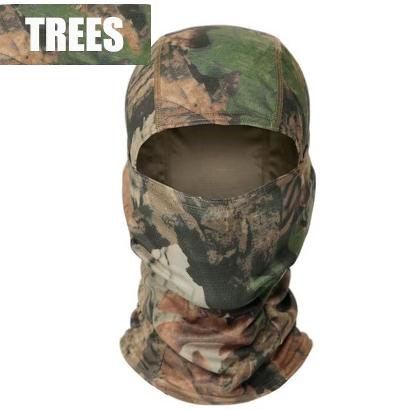 Multicam Tactical Balaclava – Full Face Camouflage Mask for Cycling, Hunting & Outdoor Use