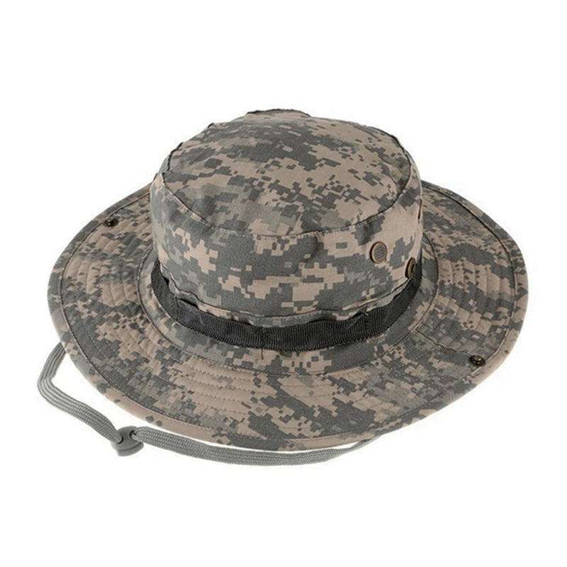 Camouflage Boonie Hat – Outdoor Sun‑Protective Bucket Cap