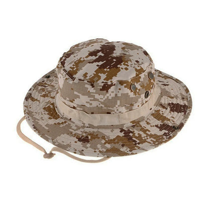 Camouflage Boonie Hat – Outdoor Sun‑Protective Bucket Cap