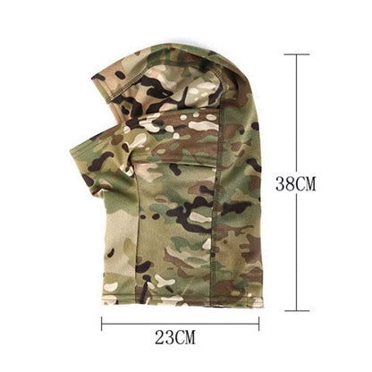 Multicam Tactical Balaclava – Full Face Camouflage Mask for Cycling, Hunting & Outdoor Use